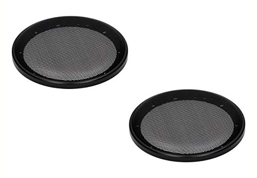 Audioproject A317 - Griglia Per Altoparlante Din Da 165 Mm, Anello In Plastica Con Griglia In Metallo, Colore: Nero