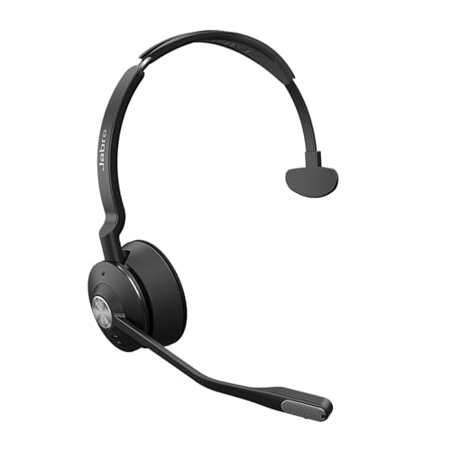Jabra Engage Se Mono Uc - Cuffie Senza Fili Dect Mono, Cancellazione Del Rumore, Usb-C, Portata 150 M, Tempo Di Conversazione 13 Ore