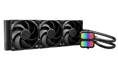 Be Quiet! Silent Loop 3 420Mm Raffreddamento A Liquido, 3 Ventole Silent Wings 4 140Mm Pwm High-Speed, Blocco Di Raffreddamento Altamente Sviluppato,