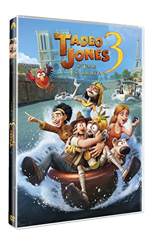 Tadeo Jones 3 La Tabla Esmeralda Dvd