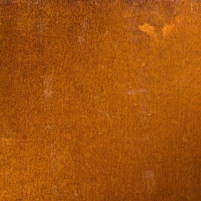 Logistsystem Lamiera D'Acciaio, Acciaio Corten, Piastra In Acciaio Quadrato Da Taglio, Dimensioni 40 X 40 Cm (400 X 400 Mm), Lamiera Di Acciaio, Lamie