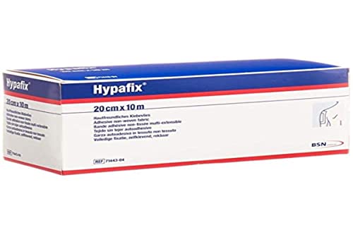 Hypafix - Benda Di Ritenzione Per Medicazioni, Auotadesiva Per Parti Del Corpo In Continuo Movimento, 200Mmx10M, 1 Pezzo, 59513