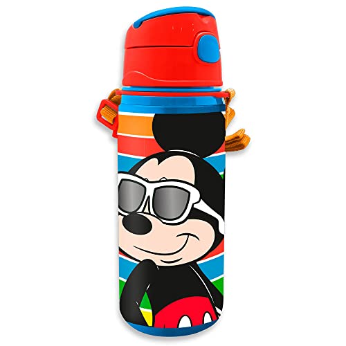 Cantimplora Aluminio Mickey Disney 600Ml