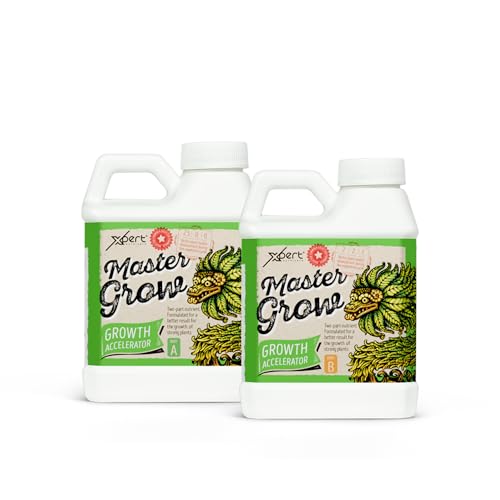 Xpert Nutrients Master Grow A+B (250Ml) - Fertilizzante Di Base Per La Crescita Delle Piante Nella Fase Vegetativa, Nutrimento Universale Per Piante,