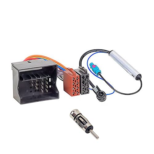 Audioproject A426 – Adattatore Radio Autoradio Quadlock Su Iso + Adattatore Antenna Fakra Iso + Din Iso Compatibile Con Opel Agila Corsa Astra Dal 200