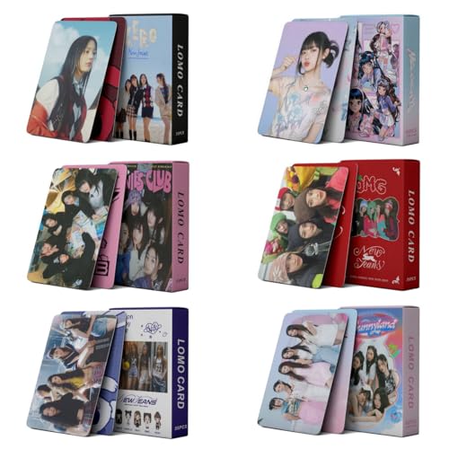 6 Scatole/330 Pezzi Newjeans Photocards Kpop New Jeans Merchandise Lomo Card Set Regalo