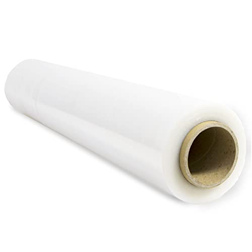 Film Estensibile Per Imballaggio, Film Plastico Trasparente Per Imballaggio, Rotolo Protettivo In Plastica Per Spedizioni E Traslochi, Rotolo Da 50 Cm