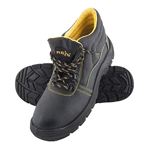 Reis Bryes-T-Sb_42 Yes - Scarpe Antinfortunistiche, Numero 42, Colore: Nero/Giallo