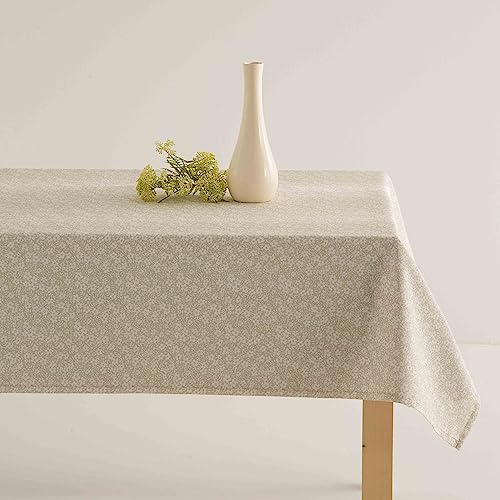 Mantel Antimanchas Xilo Taupe 140 * 300 Cm