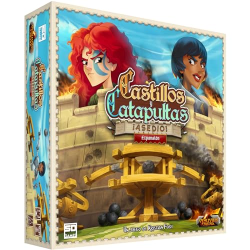Juego De Mesa (Habilidad) Castillos Y Catapultas Asedio