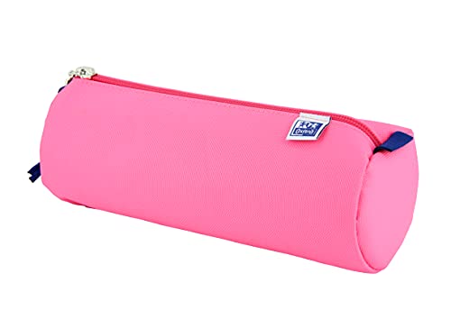 Oxford, Astuccio Scuola Rosa 22 Cm Rosa Fucsia Grande Rosa
