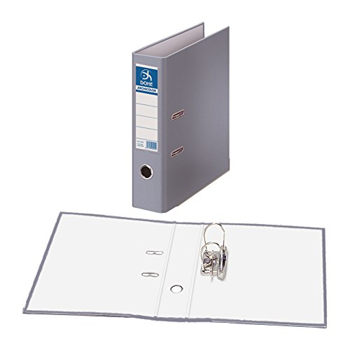 Dohe - Archiviatore Archicolor A4, Dorso Ampio, Grigio