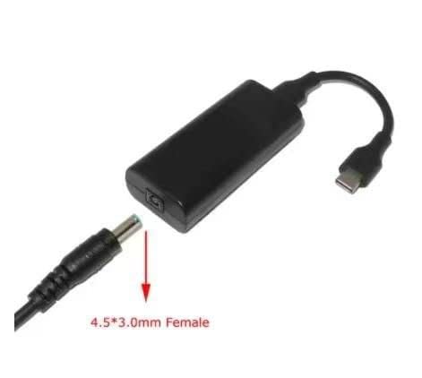 Coreparts Conversion Cable 4.5 * 3.0 Dell Adapter To Usb-C, 470-Acfg, 4St73Aa (4.5 * 3.0 Dell Adapter To Usb-C)