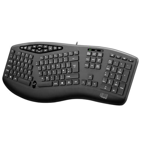 Adesso Truform | Ergonomisch Toetsenbord | Uk Indeling