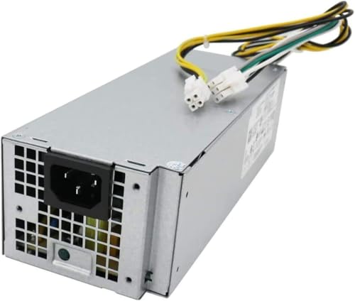 Sparepart: Dell Power Supply, 240 Watts, 100V-240V, Chicony Corp, 0J61Wf (100V-240V, Chicony Corp, Optiplex X050, Rohs Compliant, (Bronze, D8))