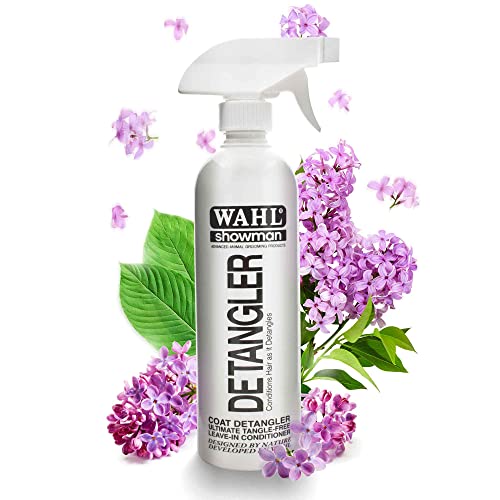Wahl Spray Districante Per Cani, 500 Ml, Spray Deopacizzante E Districante, Lascia I Capelli Senza Grovigli, Toelettatura Degli Animali Domestici A Ca