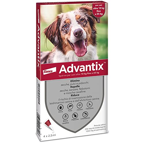 Advantix Spot 10-25 Kg 4 Pipette