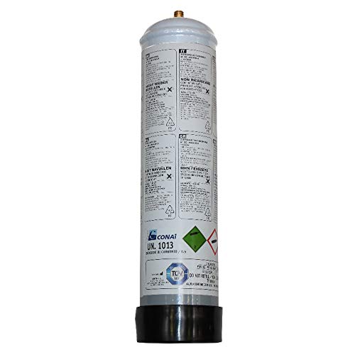 Amtra Bombola Co2 500Gr Non Ricaricabile - Passo M10X1