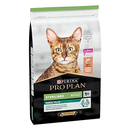 Purina Pro Plan Renal Plus Crocchette Per Gatti Adulti Sterilizzati Con Salmone Sacco Da 10Kg