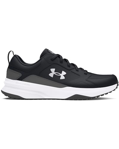 Under Armour Ua Charged Edge, Scarpa Da Allenamento Uomo, Black/Castlerock/White, 42