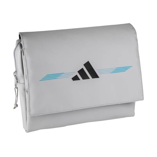 Adidas Beauty Case Bianco 3.4-Martita Ortega, Bianco Gesso /Nero /Blu Elettrico