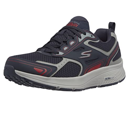 Skechers Go Run Consistent Performance Running & Walking Shoe, Scarpe Da Ginnastica Uomo, Blue Navy Red, 42 Eu