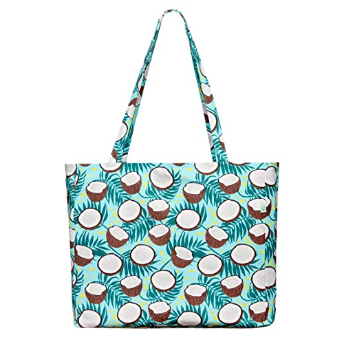Dedoles Borsa Mare Grande Donna Borse Spiaggia Da Piscina Resistente Con Tanti Design Divertenti Limoni Cocco Mare