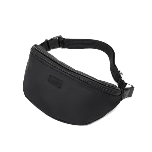 Carlheim Haven Belt Bag, Travel Sports Nylon, Black