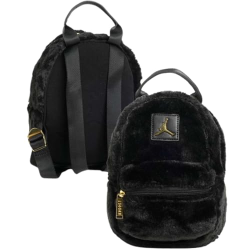 Jordan Jordan 2A9006-023 Jag Faux Fur Mini Backpack Nero Taglia Unica