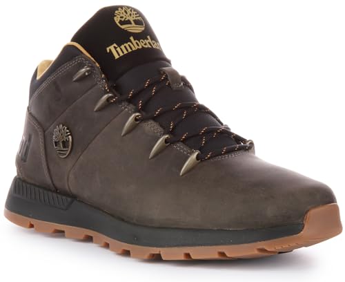 Timberland Sprint, Scarpe Da Passeggio Uomo, Md Grey Rain Lthr, 41.5 Eu