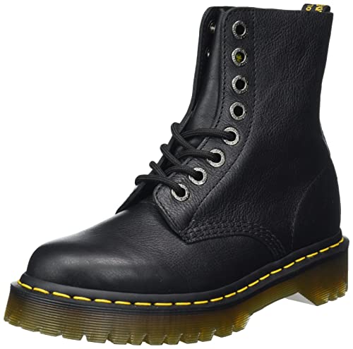 Dr Martens 8 Tie Boot, Anfibi Unisex-Adulto, Black, 40 Eu