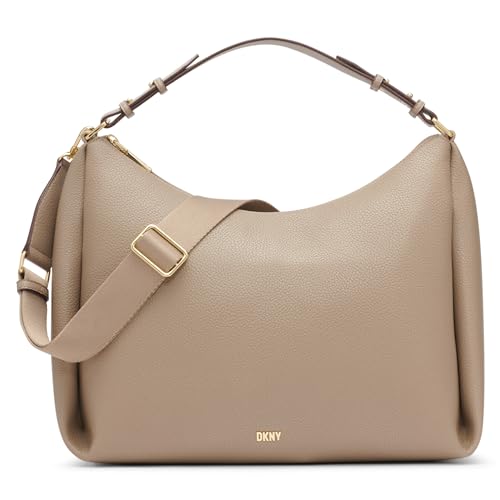 Dkny Hailey-Hobo Convertibile, Donna, Caramella Mou, Onesize