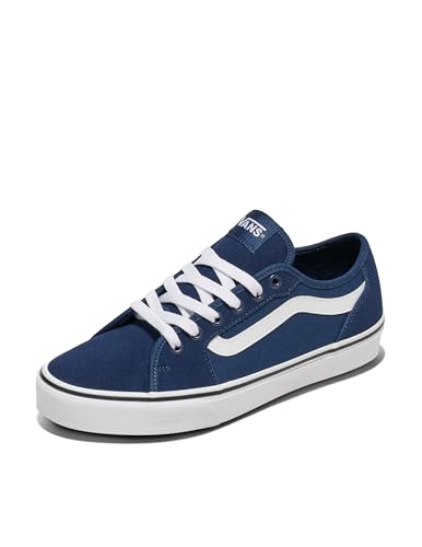 Vans Filmore Decon, Sneaker Uomo, Suede Canvas Dress Blues White, 40 Eu