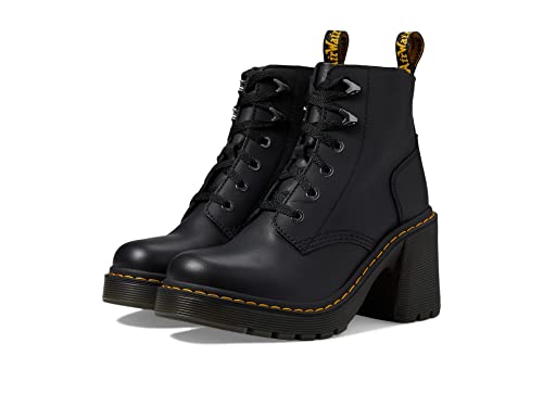 Dr. Martens Jesy 6 Tie Boot Fashion, Sendal Nero, 39 Eu