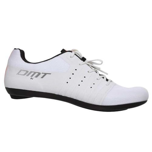Dmt Scarpe Da Ciclismo Unisex Kr4 Pj Road, Bianco E Nero, 44 Eu