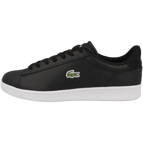 Lacoste Carnaby, Scarpe Da Ginnastica Uomo, Nero/Bianco, 41 Eu