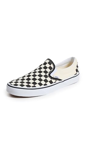 Vans Ua Classic Slip-On, Scarpe Unisex - Adulto, Black White Checkerboard, 46 Eu