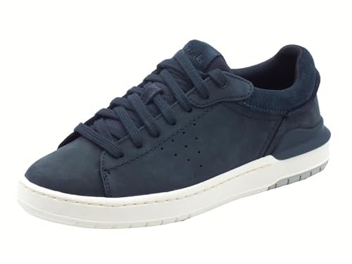 Clarks Courtlite2 Run, Scarpe Da Ginnastica Uomo, Navy Nubuck, 42.5 Eu