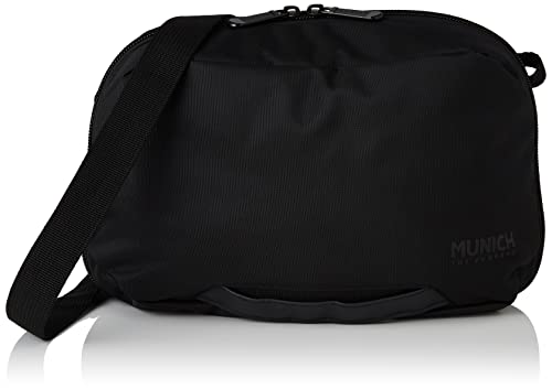 Munich X Venture Crossbody Black, Bags Uomo, Nero, Taglia Unica