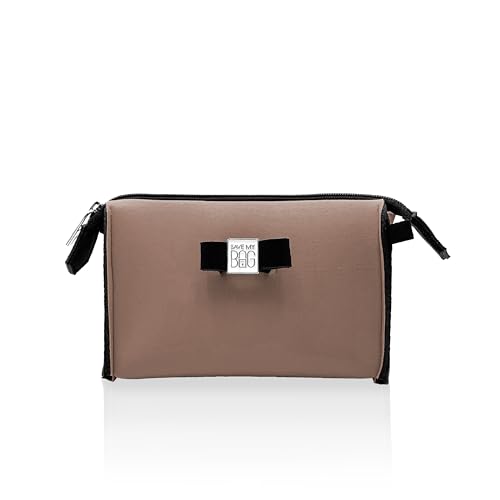 Save My Bag T-Pouchy Small Lycra, Borsa Donna, Cappuccino
