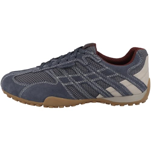 Geox U Snake Original A, Scarpe Da Ginnastica Uomo, Lt Avio, 41 Eu