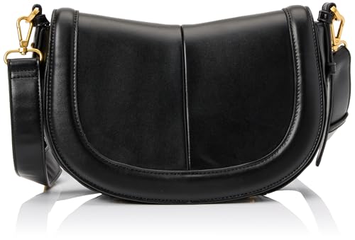 Mac Alyster Rabat Porte Epaule + Bandoul, Handbag Donna, Nero