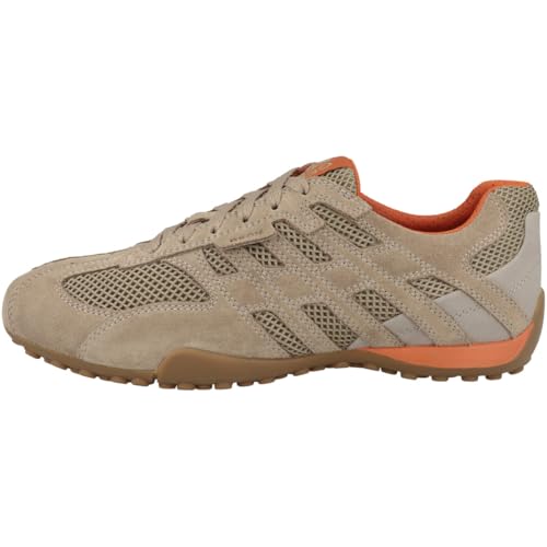 Geox U Snake Original A, Scarpe Da Ginnastica Uomo, Sand, 40 Eu