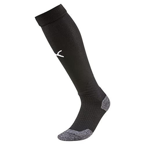Puma Liga Socks, Calzettoni Calcio Unisex, Nero (Puma Black/Puma White), 2