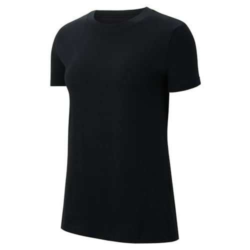 Nike Park20, Maglietta Donna, Nero Bianco, S