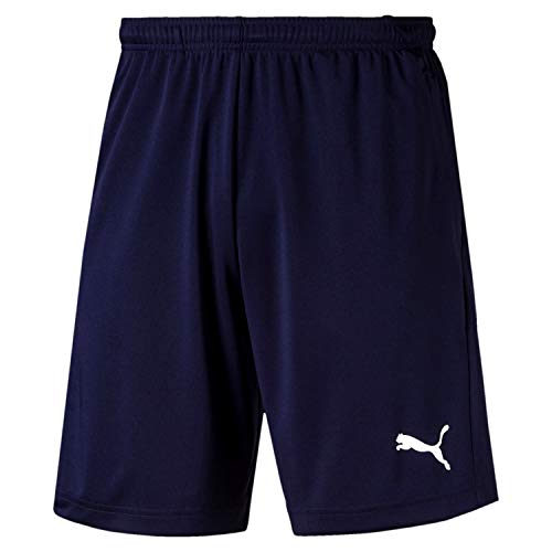 Puma Liga Socks, Calzettoni Calcio Unisex, Blu (Peacoat/Puma White), 5