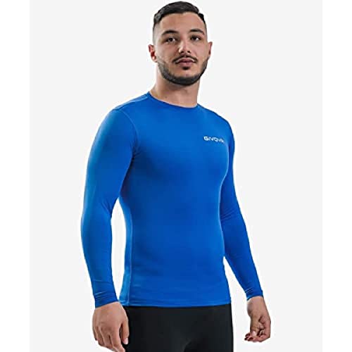 Givova Corpus 3 Maglia Intima Elastica M/L Azzurro Tg. 3Xs