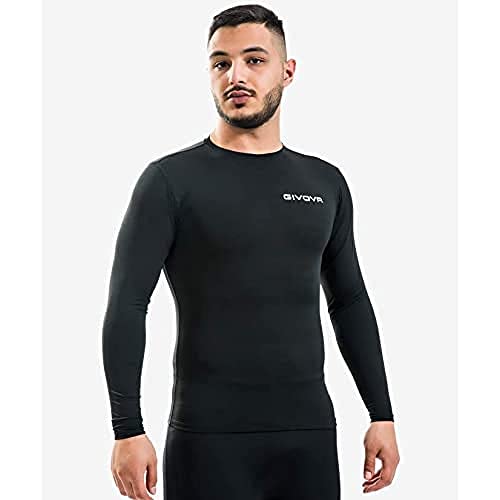 Givova Corpus 3 Maglia Intima Elastica M/L Nero Tg. 2Xs