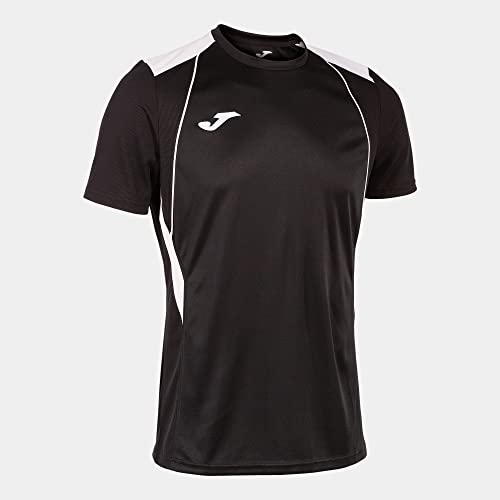 Joma Maglia A Manica Corta Uomo Championship Vii Nero Bianco