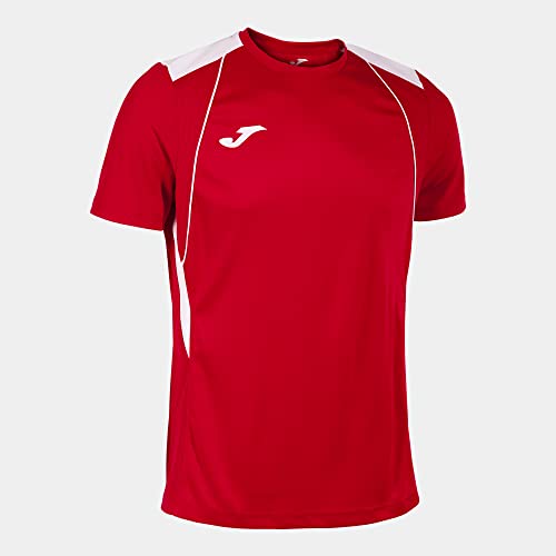 Joma Maglia A Manica Corta Uomo Championship Vii Rosso Bianco